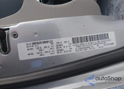 2012 Dodge Grand Caravan Sxt from USA, damaged, VIN 2C4RDGCG5CR236585